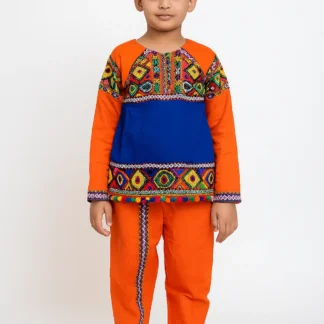 Navratri Dress for Boys | Traditional Kediya Garbha Dress Set